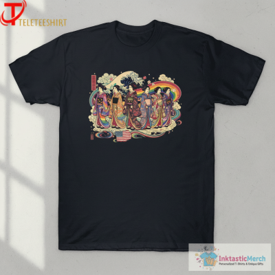 Kamala Harris Pride Flag Victory T-Shirts