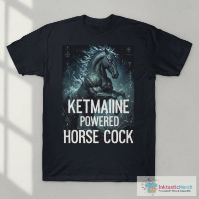 Ketamine Powered Horse Cock T-Shirts