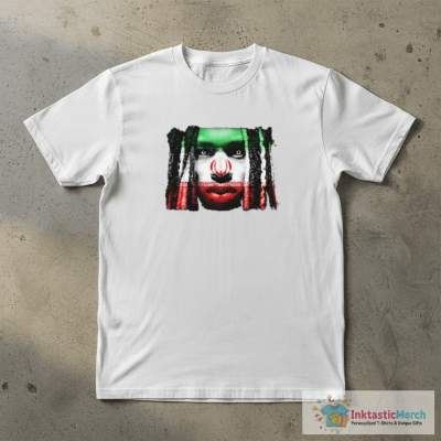 King Von Iran Flag T-Shirts