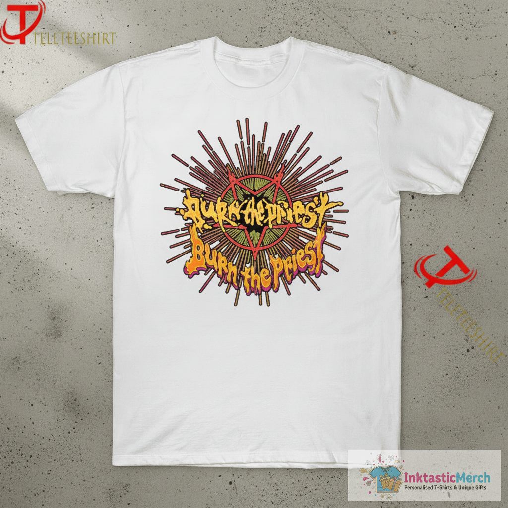 Lamb Of God Burn The Priest Logo T-shirts 1 Lamb Of God Burn The Priest Logo T-shirts