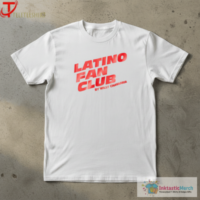 Latino Fan Club By Willy Chavarria Logo T-shirts