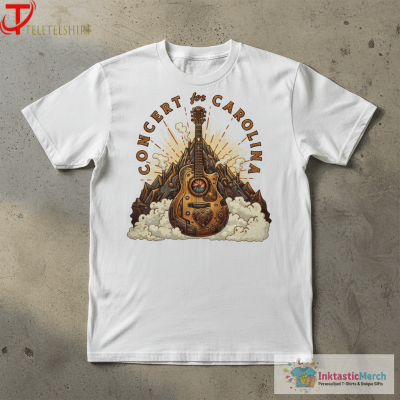 Luke Combs Concert For Carolina Guitar Mountain T-shirts