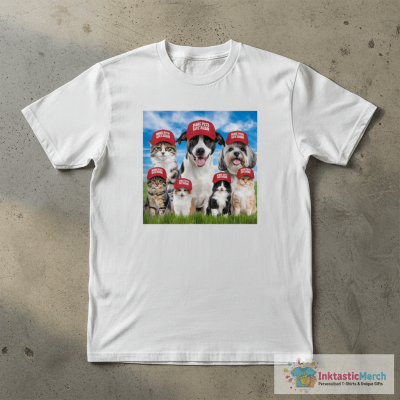 Make Pets Safe Again Dogs Cats Democratic Republican T-Shirts