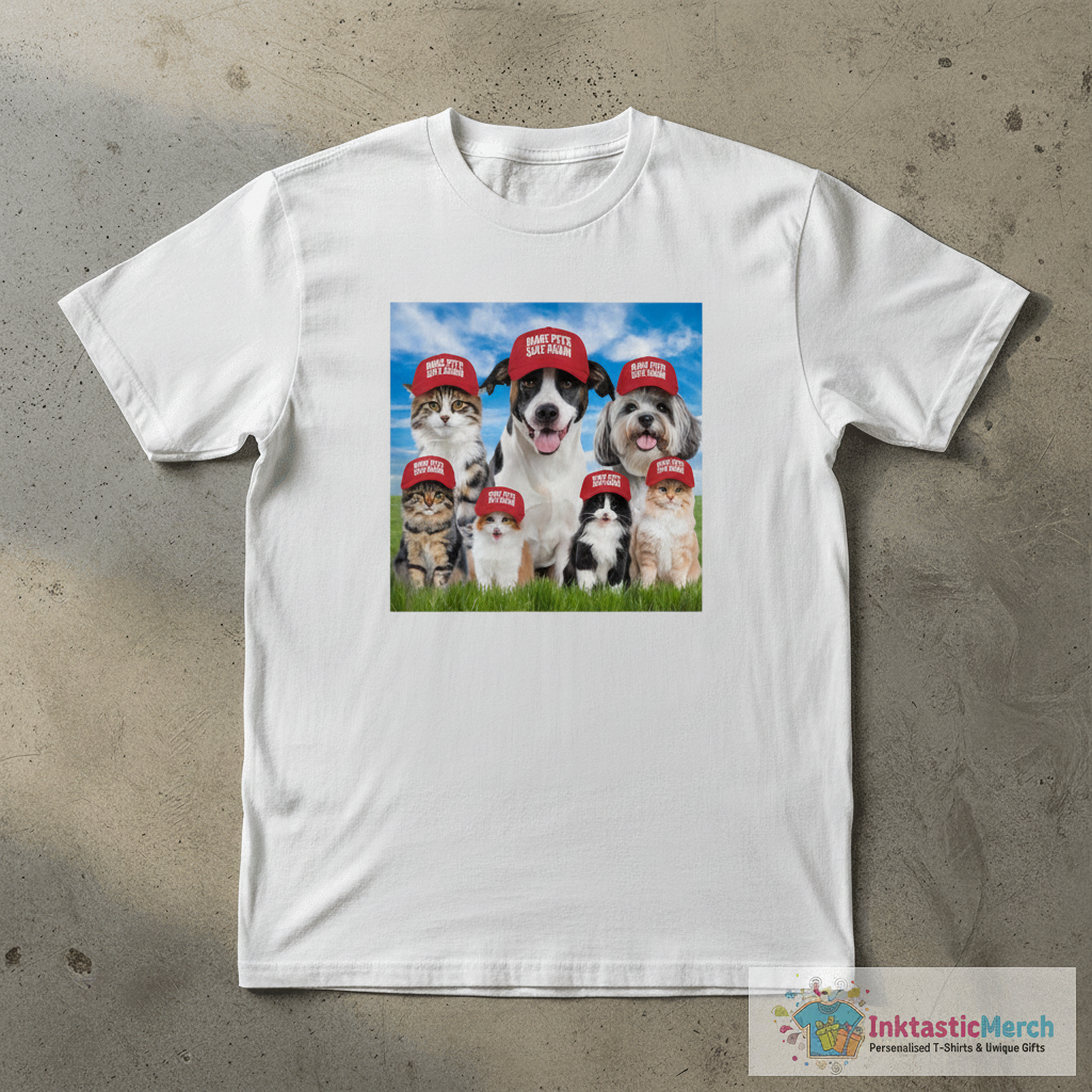 Make Pets Safe Again Dogs Cats Democratic Republican T-Shirts 1 Make Pets Safe Again Dogs Cats Democratic Republican T-Shirts