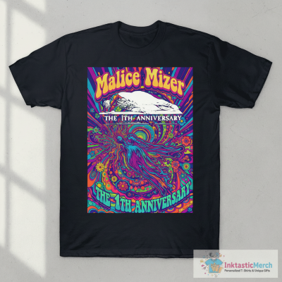 Malice Mizer The 1Th Anniversary T-shirts