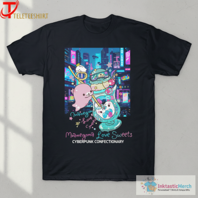 Mamegoma Love Sweets T-shirts