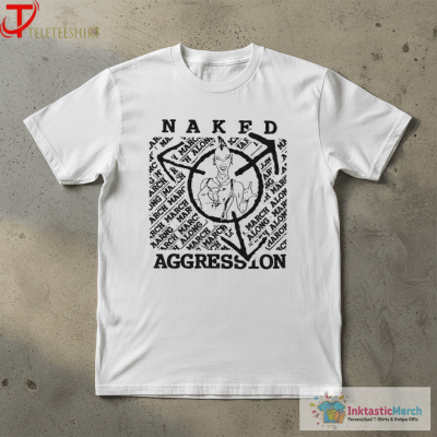 Matthew Lillard Wearing Naked Aggression T-shirts