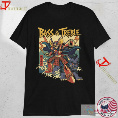 Mega Man Bass & Treble T-shirts