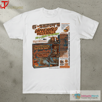 Mega64 G-Seppi’s Pizza Rolls The G Stands For Guarana T-shirts