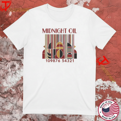 Midnight Oil Barcode T-shirts