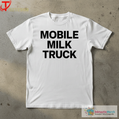 Mobile Milk Truck T-Shirts