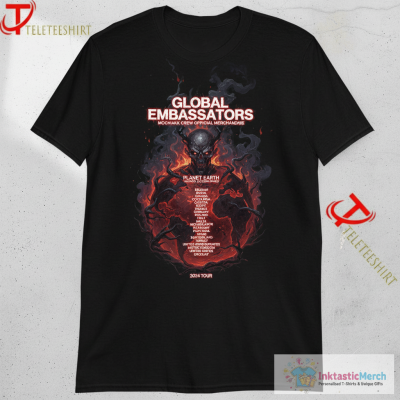 Mochakk Camiseta Global Embassators 2024 Tour T-shirts