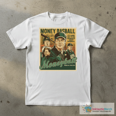 Moneyball It’s Hard Not To Be Romantic About Baseball Based On A True Story T-shirts