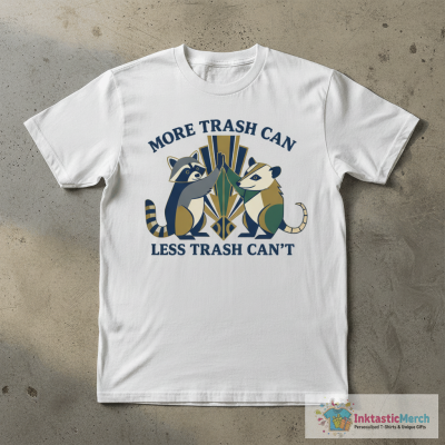 More-trash-Can-Less-Trash-Can't T-Shirt