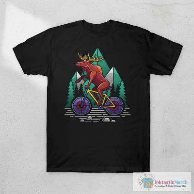 Mountain Bike Moose T-Shirt