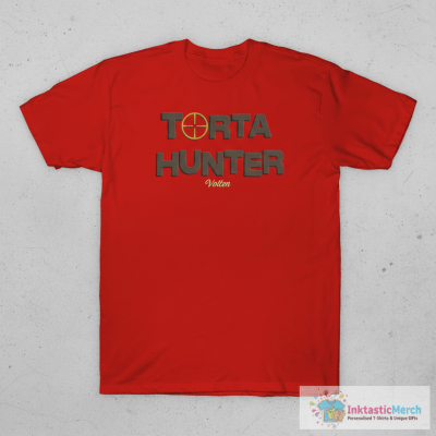 Official AJ Volten Torta Hunter T-shirts