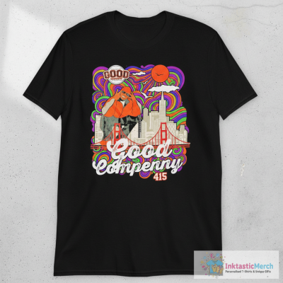 Official LaRussell Goodcompenny Good Company 415 San Francisco Giants T-shirts