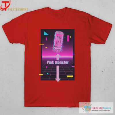 Official Pink Monster Energy T-shirts
