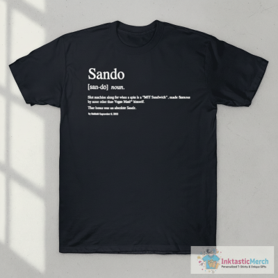 Official Vegas Matt Sando Definition T-Shirts
