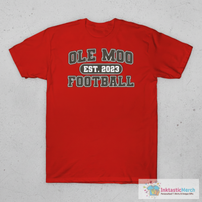 Ole Moo Football Team Est 2023 T-Shirt