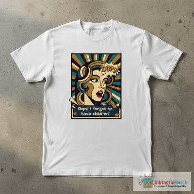 Oops! I Forgot to Have Children! - Funny Millennial T-Shirt