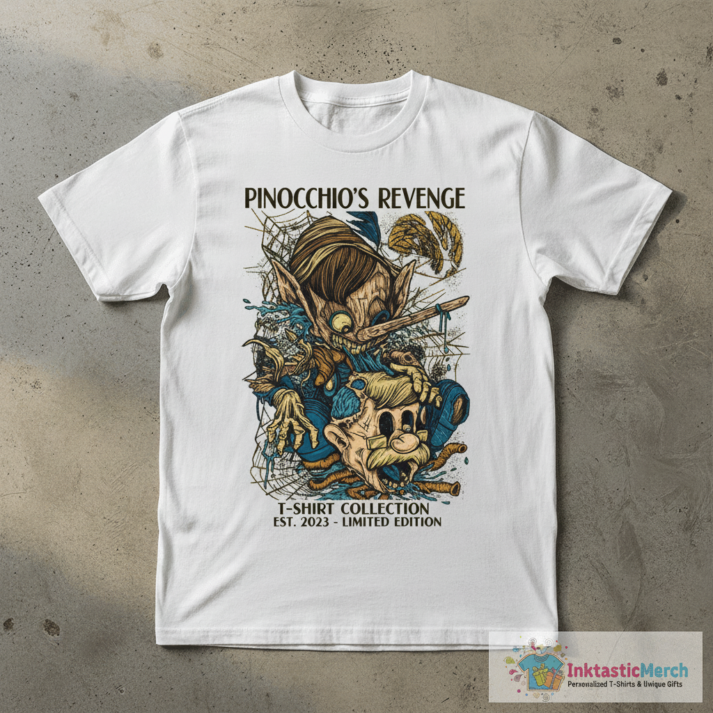 Pinocchio's Revenge T-Shirt 1 Pinocchio's Revenge T-Shirt