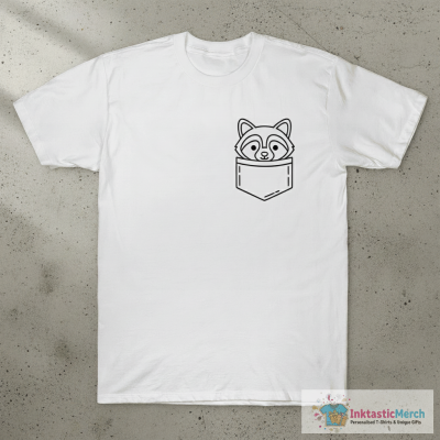 Pocket raccoon T-Shirt