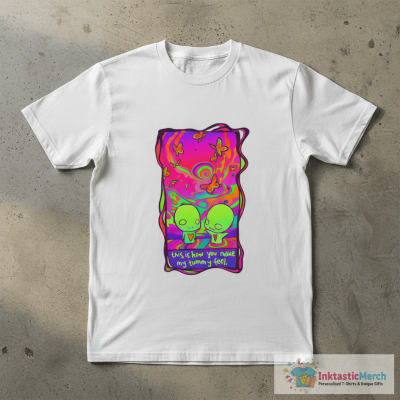 Pon And Zi Butterflies This Is How You Make My Tummy Feel T-Shirt