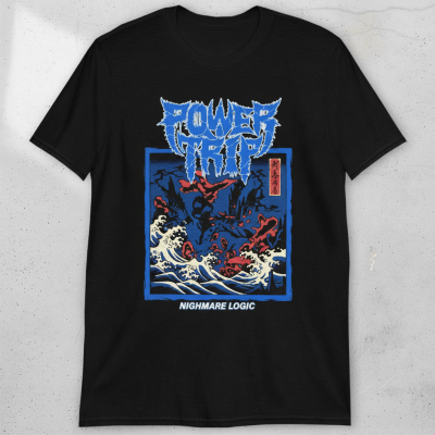 Power Trip TX Nightmare Logic T-Shirts