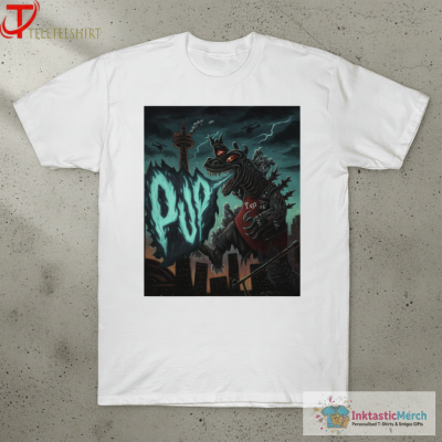 Pup The Band PUPzilla Godzilla T-shirts