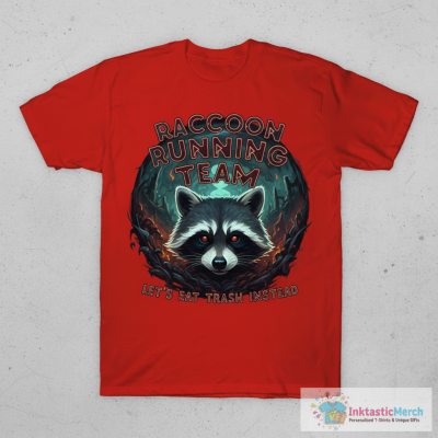Raccoon Running Team T-Shirt