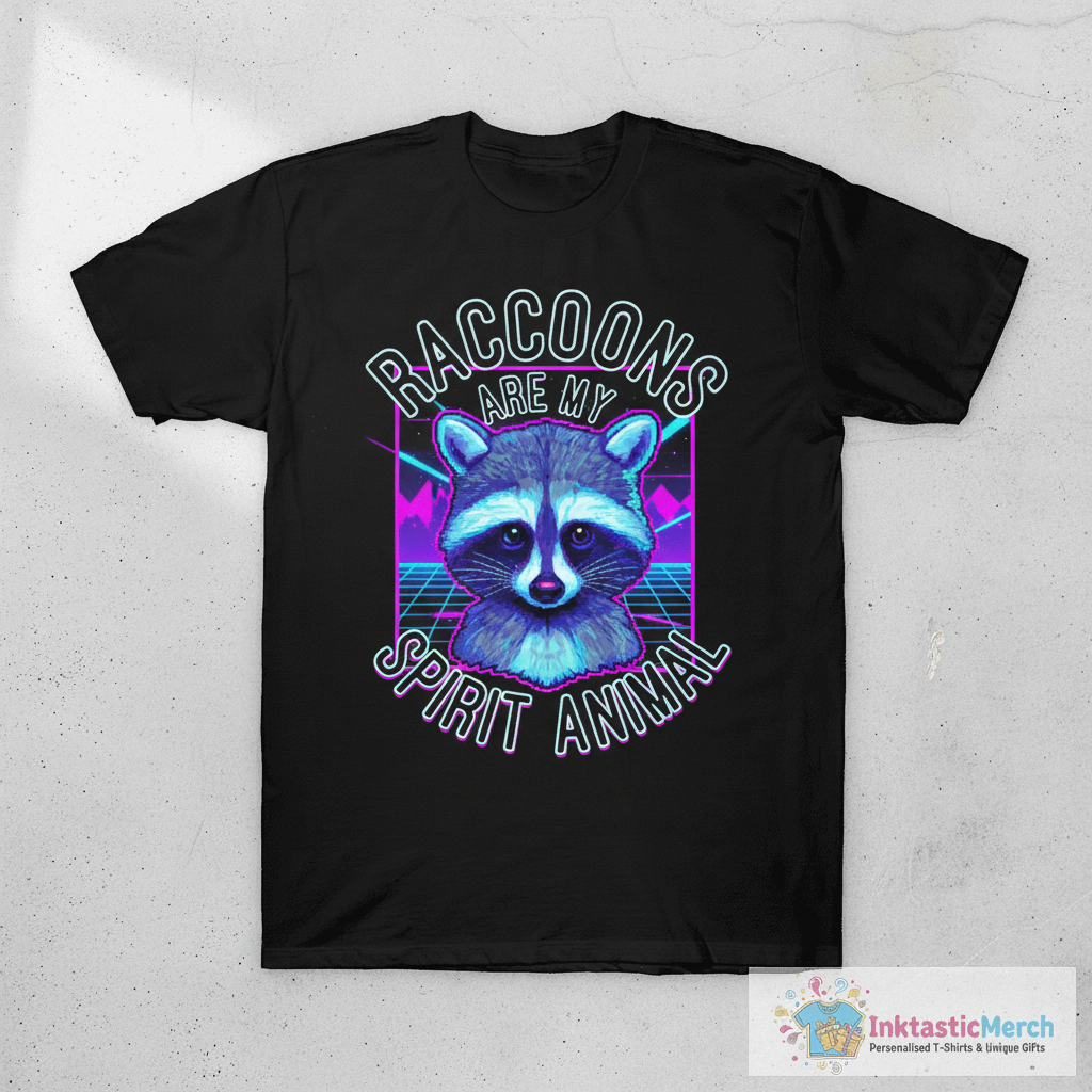 Raccoons Are My Spirit Animal Raccoon Lovers Gift T-Shirt 1 Raccoons Are My Spirit Animal Raccoon Lovers Gift T-Shirt