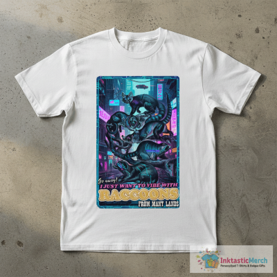 Raccoons from many lands T-Shirt