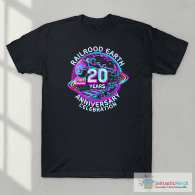 Railroad Earth 20th Anniversary T-shirts