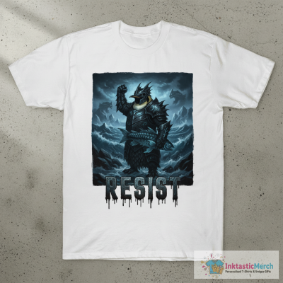 Resist Penguin Fish Activism T-shirts