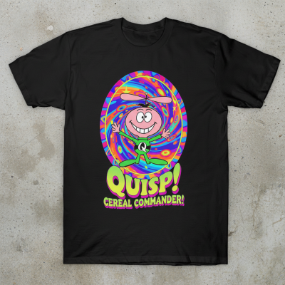 Retro Cartoon Alien - Quisp T-Shirt