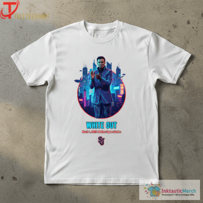 Rick Pitino St. John’s White Out March 1, 2025 Madison Square Garden T-Shirts