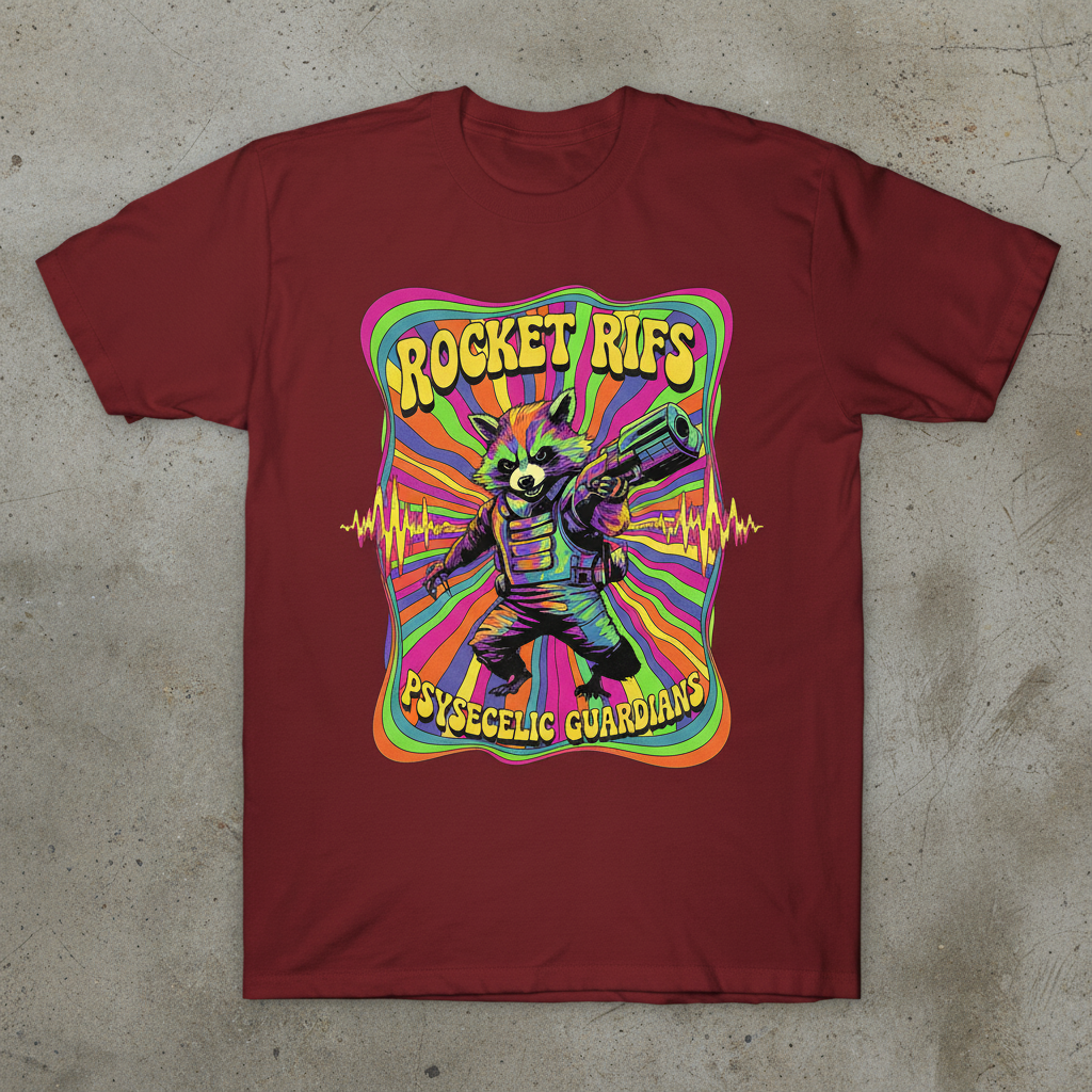 Rocket Raccoon T-Shirt 1 Rocket Raccoon T-Shirt
