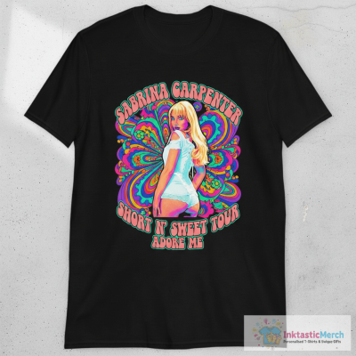 Sabrina Carpenter Short n’ Sweet Tour Adore Me T-Shirts