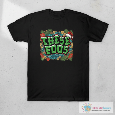 Santa Hat These Foos Christmas T-Shirt