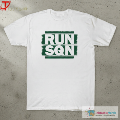 Saquon Barkley Philadelphia Eagles Run SQN T-shirts