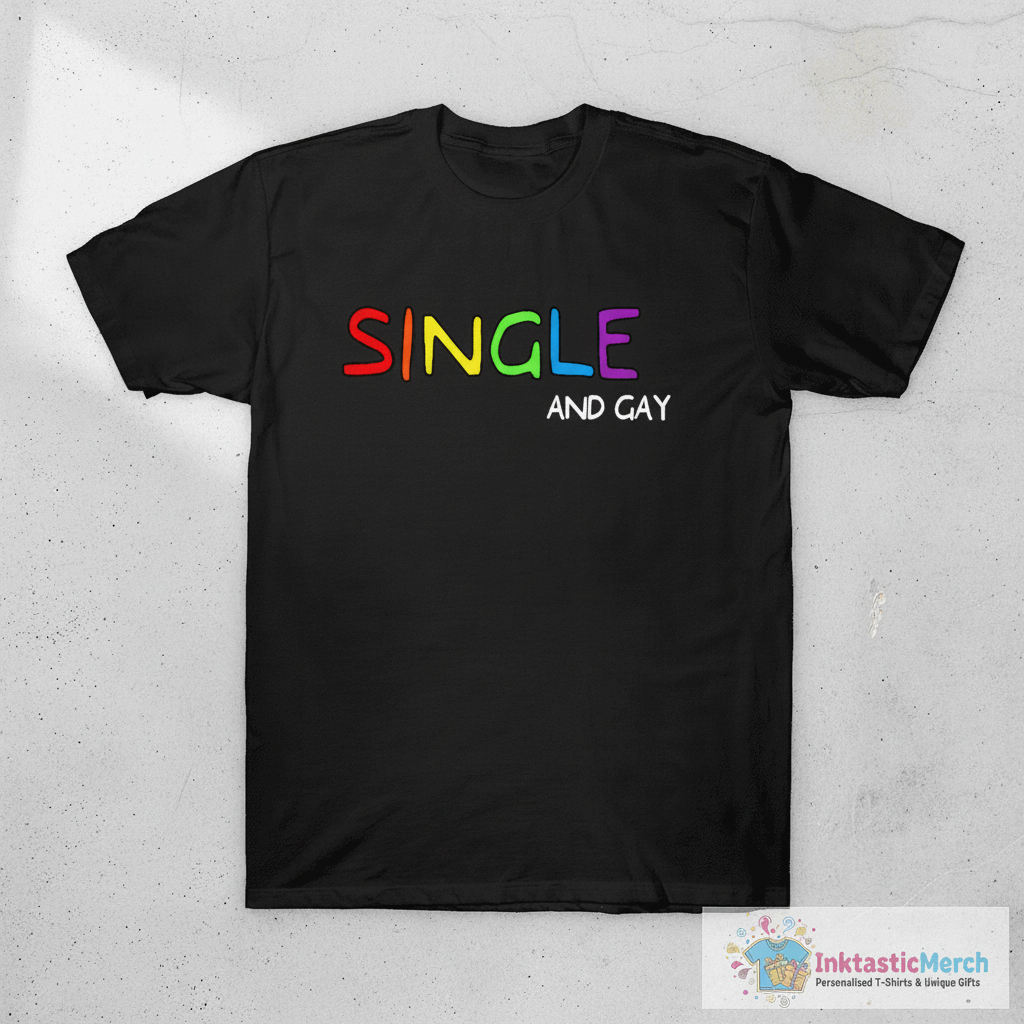 Single And Gay T-Shirt 1 Single And Gay T-Shirt