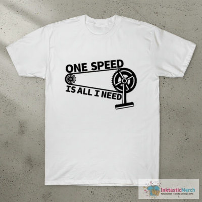 Single Speed Bicycle T-Shirt