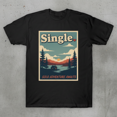 Single Valentines Day Humor T-Shirt