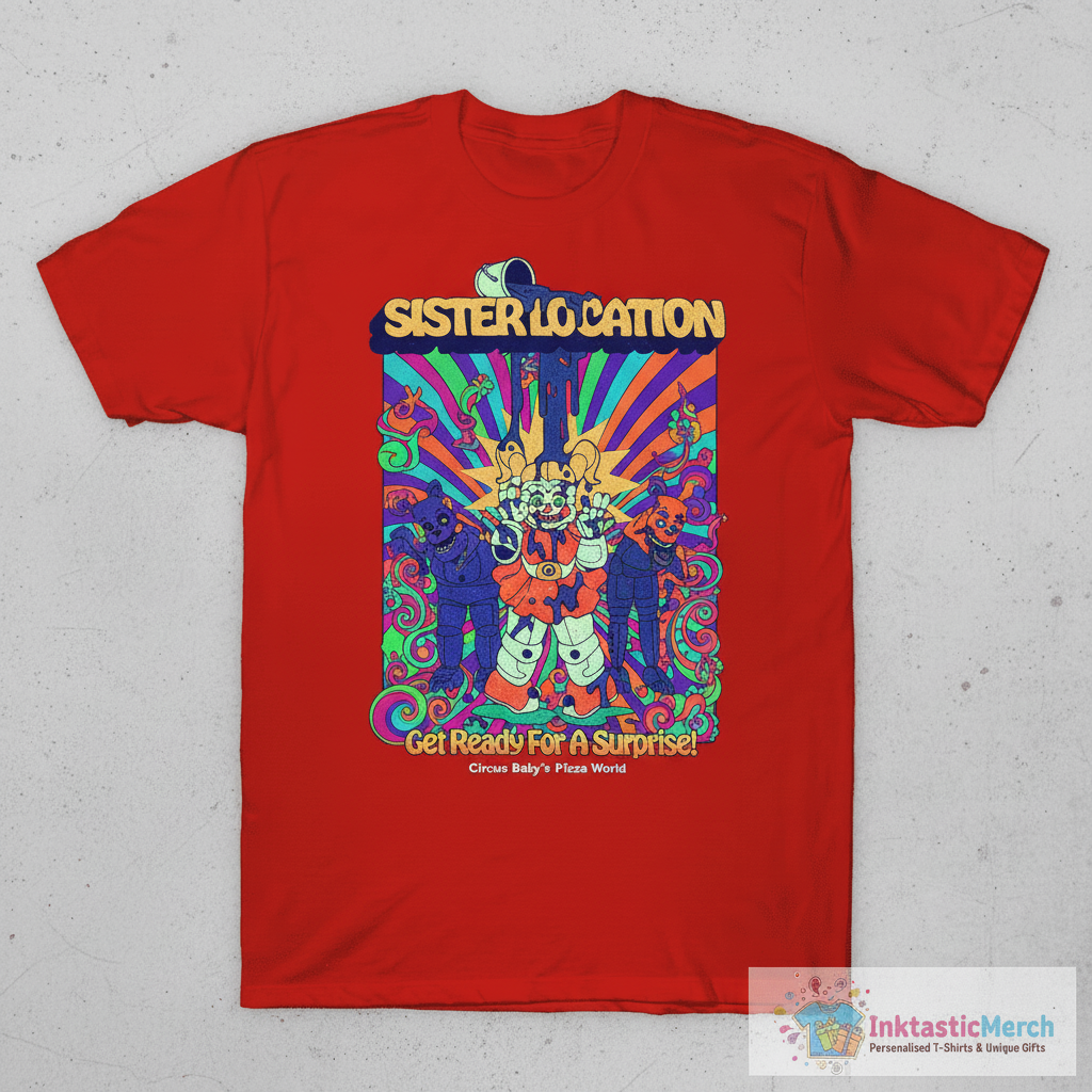 Sister Location Get Ready For A Surprise Circus Baby’s Pizza World Shirts 1 Sister Location Get Ready For A Surprise Circus Baby’s Pizza World Shirts