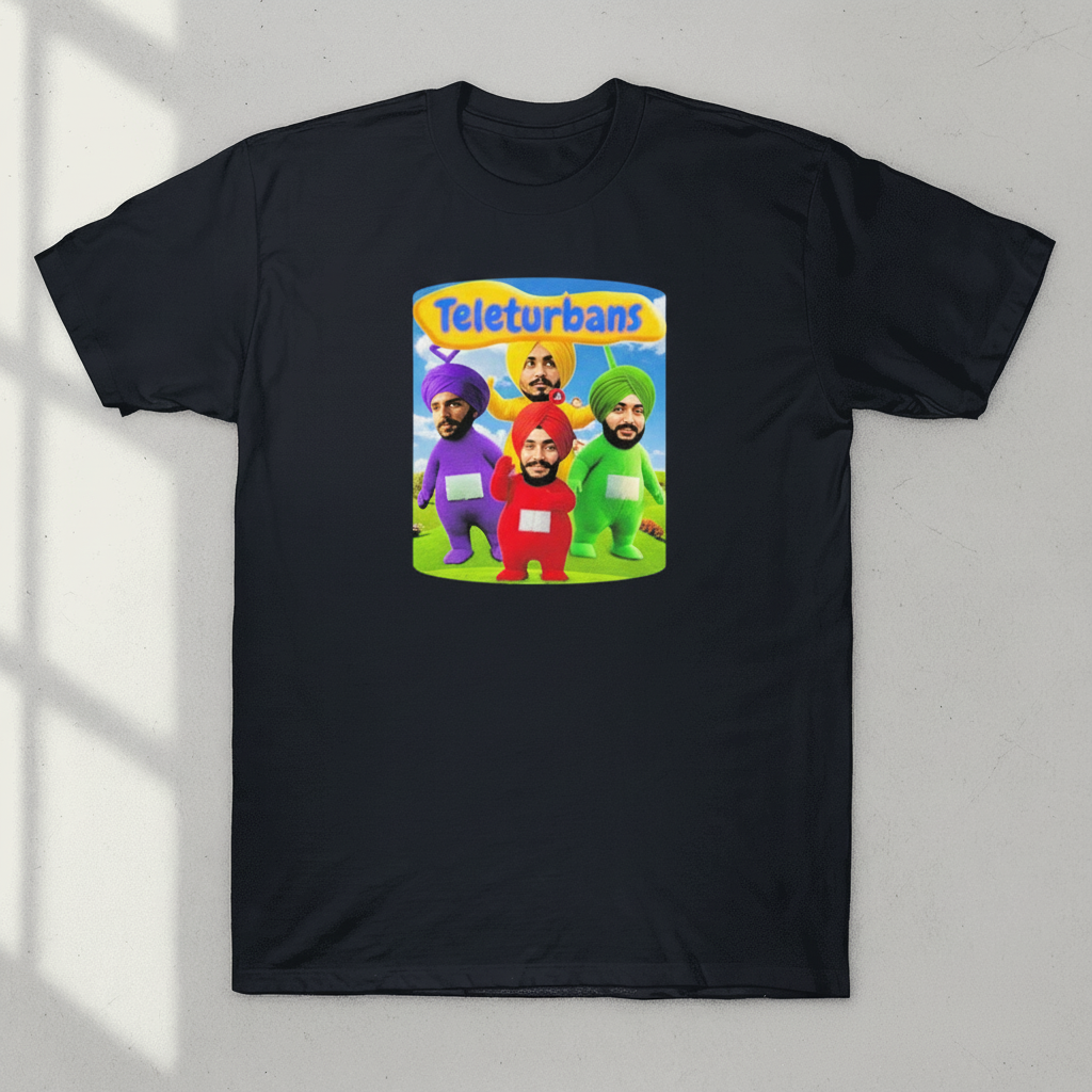 Teletubbies Teleturbans T-shirts 1 Teletubbies Teleturbans T-shirts
