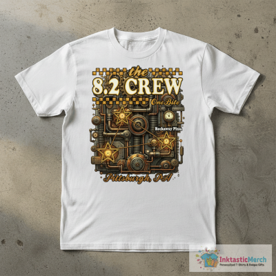 The 8.2 Crew One Bite Pittsburgh PA Pizza Lupo A Slice Of New York Rockaway Pizza T-Shirts