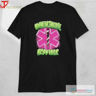 The Fat Electrician Unhealthcare Provider Graffiti T-shirts