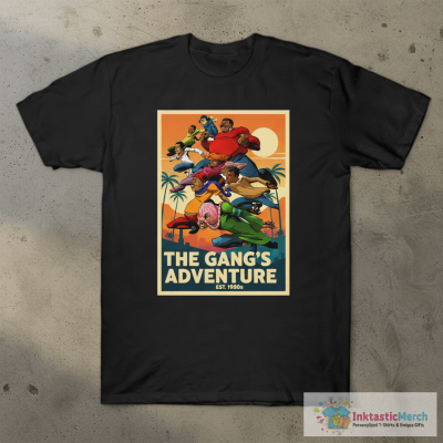 The Gang 80s Funny T-Shirt