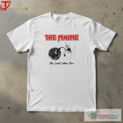 The Maine The Sweet Sixteen Bomb Tour 2024 T-Shirts